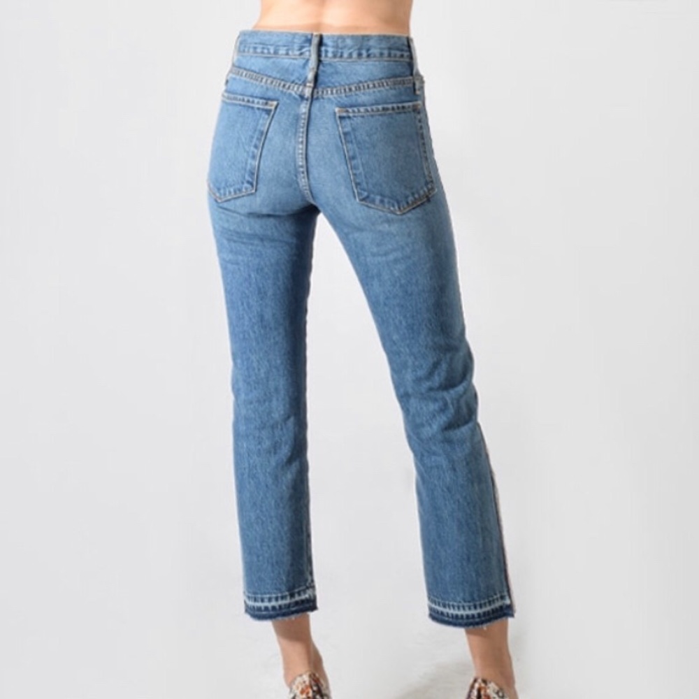Calvin Rucker Rebel Selvedge High Rise Jean - Picture 2 of 8
